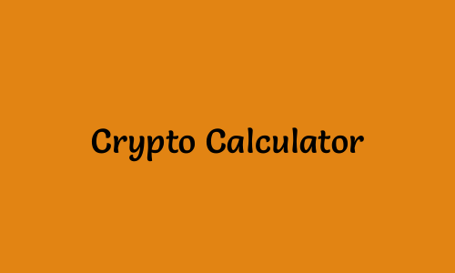 Crypto Calculator
